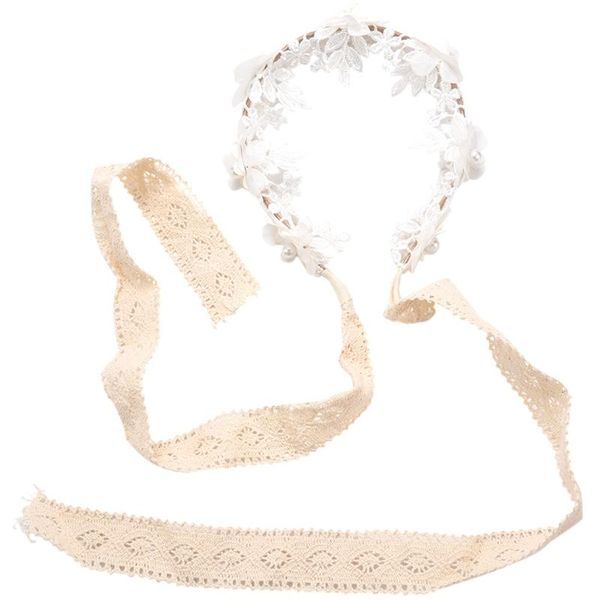 hair accessories korean fashion sweet princess headband long lace ribbon flower hairbands wreath girls headwear kids, Slivery;white
hair accessories korean fashion sweet princess headband long lace ribbon flower hairbands wreath girls headwear kids, Slivery;white