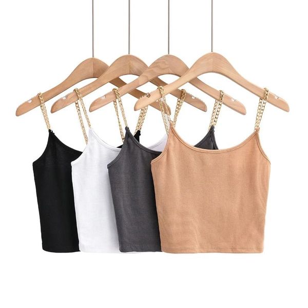 women's tanks & camis navel exposed chain suspender small inner belt 2021 slim net infrared sleeveless vest, White
women's tanks & camis navel exposed chain suspender small inner belt 2021 slim net infrared sleeveless vest, White