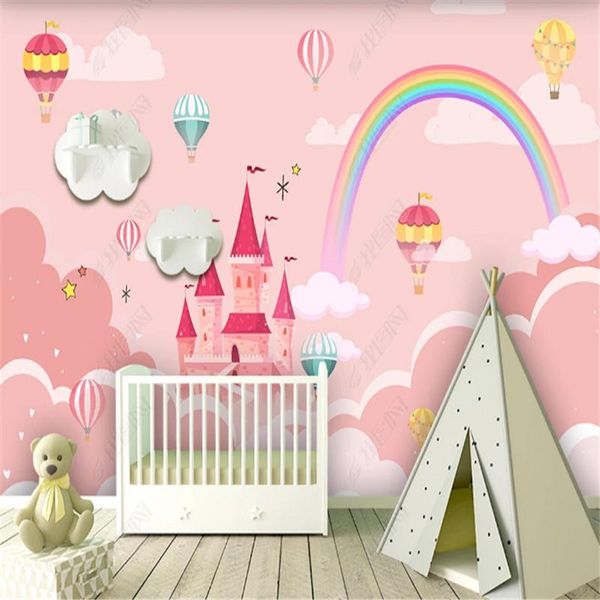 wallpapers cartoon castle wallpaper for kid's room rainbow air balloon children's background wall papers home decor mural
wallpapers cartoon castle wallpaper for kid's room rainbow air balloon children's background wall papers home decor mural