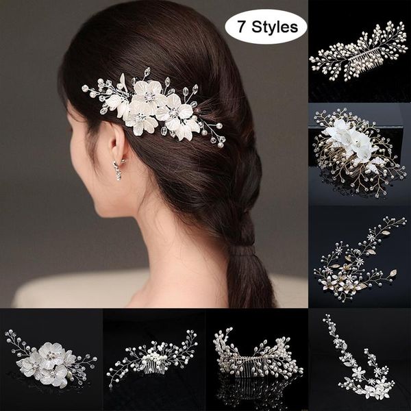 hair clips & barrettes wedding elegant crystal bride comb headwear flashing ornaments rhinestone pearl bridal clip accessories jewelry, Golden;silver
hair clips & barrettes wedding elegant crystal bride comb headwear flashing ornaments rhinestone pearl bridal clip accessories jewelry, Golden;silver