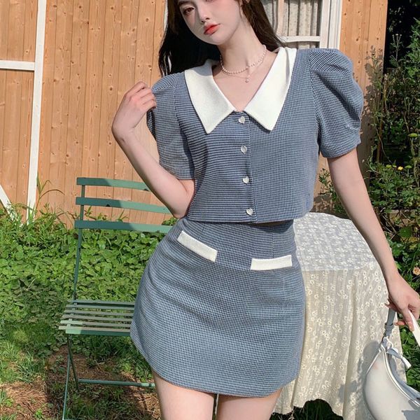 two piece dress korean elegant casual set women crop sleeve shirt + sheath mini skirts sets ladies vintage 2 suits f1iq, White
two piece dress korean elegant casual set women crop sleeve shirt + sheath mini skirts sets ladies vintage 2 suits f1iq, White