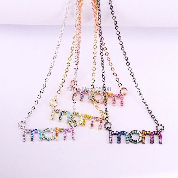 pendant necklaces 6pcs zyz-n1120 colorful cz mom - cubic zirconias necklace for family love mother gift jewelry, Silver
pendant necklaces 6pcs zyz-n1120 colorful cz mom - cubic zirconias necklace for family love mother gift jewelry, Silver