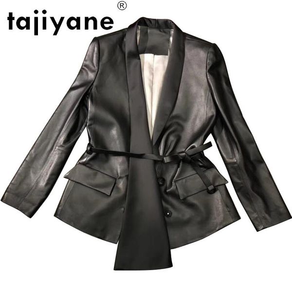 women's leather & faux tajiyane real clothes for women ladies genuine sheepskin coats woman clothing female jackets slim mujer chaqueta, Black
women's leather & faux tajiyane real clothes for women ladies genuine sheepskin coats woman clothing female jackets slim mujer chaqueta, Black