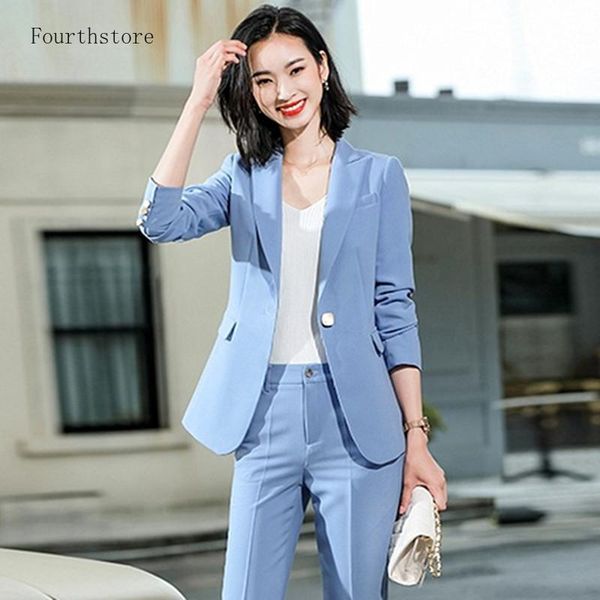 women's two piece pants fashion pant suits for women office lady business work uniform ol professional 2 blazer set autumn winter inter, White
women's two piece pants fashion pant suits for women office lady business work uniform ol professional 2 blazer set autumn winter inter, White