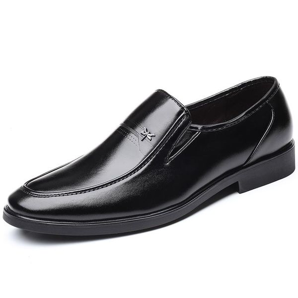 dress shoes febmofl men round toe luxury designer office formal comfortable men's business leather, Black
dress shoes febmofl men round toe luxury designer office formal comfortable men's business leather, Black