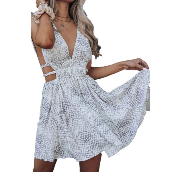 casual dresses 2021 snakeskin print deep v-neck fashion short dress women party backless high waist summer, Black;gray
casual dresses 2021 snakeskin print deep v-neck fashion short dress women party backless high waist summer, Black;gray