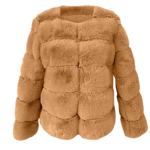 women's fur & faux 2021 autumn /winter fashion european and american coat jackets hair horizontal stitching artificial, Black
women's fur & faux 2021 autumn /winter fashion european and american coat jackets hair horizontal stitching artificial, Black