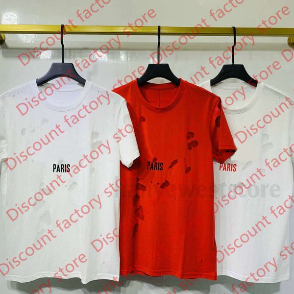 new arrival luxury europe paris broken holes t shirt two layer fabric tshirt men women big letter print t shirt designer tshirts cotton tee, White;black
new arrival luxury europe paris broken holes t shirt two layer fabric tshirt men women big letter print t shirt designer tshirts cotton tee, White;black
