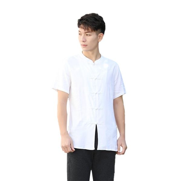 men's t-shirts 2021 white short sleeves cotton linen breathable men suitable for shopping work, White;black
men's t-shirts 2021 white short sleeves cotton linen breathable men suitable for shopping work, White;black