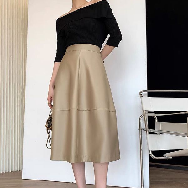 skirts 2021 black high waist women's mid autumn long slim a-line temperament versatile large swing umbrella skirt
skirts 2021 black high waist women's mid autumn long slim a-line temperament versatile large swing umbrella skirt