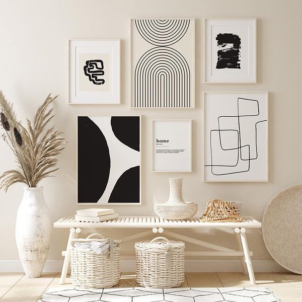 paintings minimalist modern style abstract black and white lines ink decorative art painting picture poster print murals living room
paintings minimalist modern style abstract black and white lines ink decorative art painting picture poster print murals living room