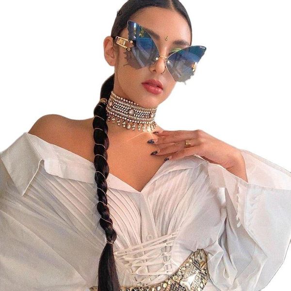 outdoor eyewear large frame butterfly metal legs fashion personality multicolored party sunglasses ladies performance glasses
outdoor eyewear large frame butterfly metal legs fashion personality multicolored party sunglasses ladies performance glasses