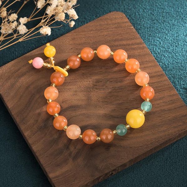 beaded, strands 2021 summer orange natural crystal handmade braid beaded bracelets for women lucky fashion jewelry accessories ybr427, Black
beaded, strands 2021 summer orange natural crystal handmade braid beaded bracelets for women lucky fashion jewelry accessories ybr427, Black