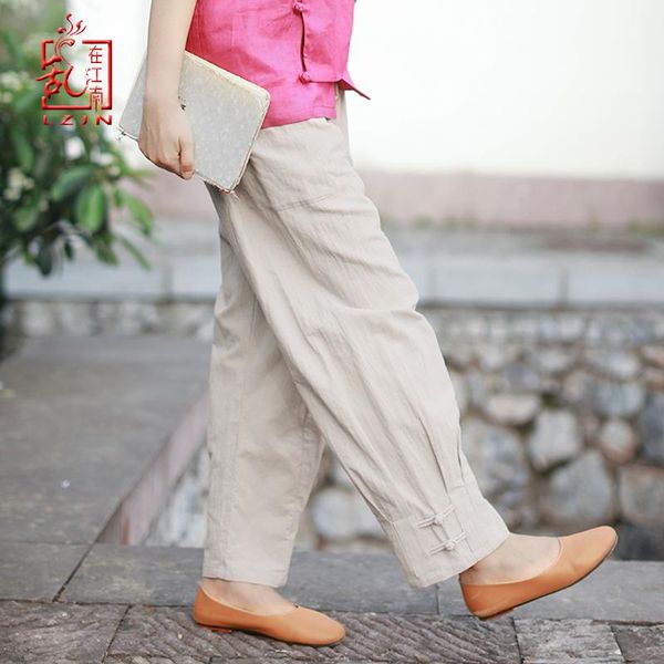 women's pants & capris lzjn women long trousers 2021 summer ladies elastic waistband slim straight leg retro button cotton linen with p, Black;white
women's pants & capris lzjn women long trousers 2021 summer ladies elastic waistband slim straight leg retro button cotton linen with p, Black;white