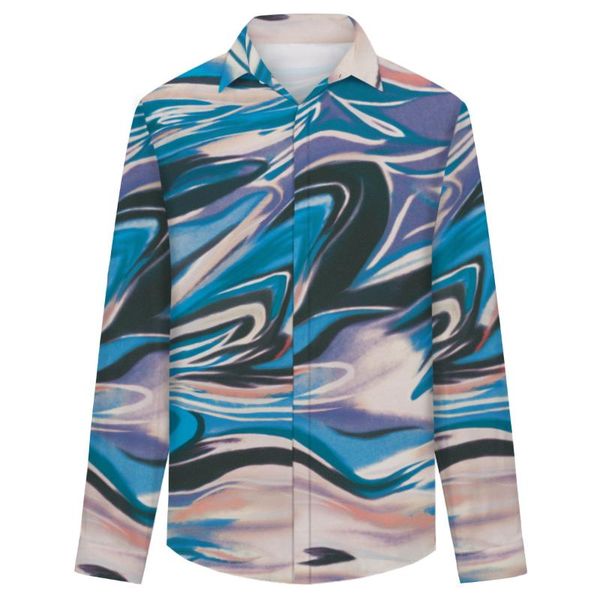 men's casual shirts cloudstyle printed shirt fashion autumn long-sleeved clothing turn-down collar streetwear, White;black
men's casual shirts cloudstyle printed shirt fashion autumn long-sleeved clothing turn-down collar streetwear, White;black