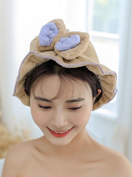 towel polyester coral velvet dry hair cap female absorbing water quick bow hat turban head wrap home bathing tools
towel polyester coral velvet dry hair cap female absorbing water quick bow hat turban head wrap home bathing tools