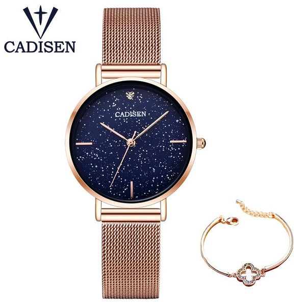 wristwatches cadisen2021 star sky romantic light luxury lady watch ultra-thin quartz simple matching exquisite bracelet 3atm waterproof, Slivery;brown
wristwatches cadisen2021 star sky romantic light luxury lady watch ultra-thin quartz simple matching exquisite bracelet 3atm waterproof, Slivery;brown
