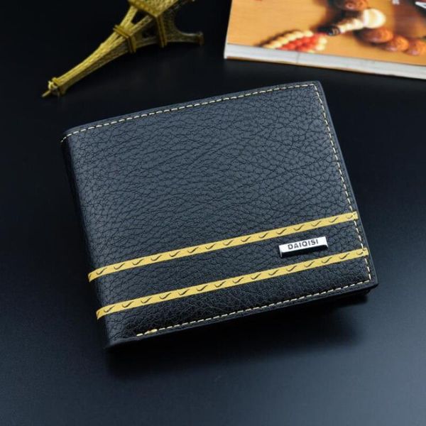 new quality anti-theft short casual leather card bag men's wallet folder card fold rfid male package design holder fashion 3 walle hjgd
new quality anti-theft short casual leather card bag men's wallet folder card fold rfid male package design holder fashion 3 walle hjgd