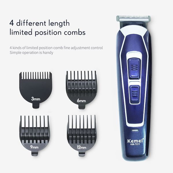 kemei hair trimmer grooming kit cordless stainless steel blade electric shaver rechargeable hair clipper barber gifts for men
kemei hair trimmer grooming kit cordless stainless steel blade electric shaver rechargeable hair clipper barber gifts for men
