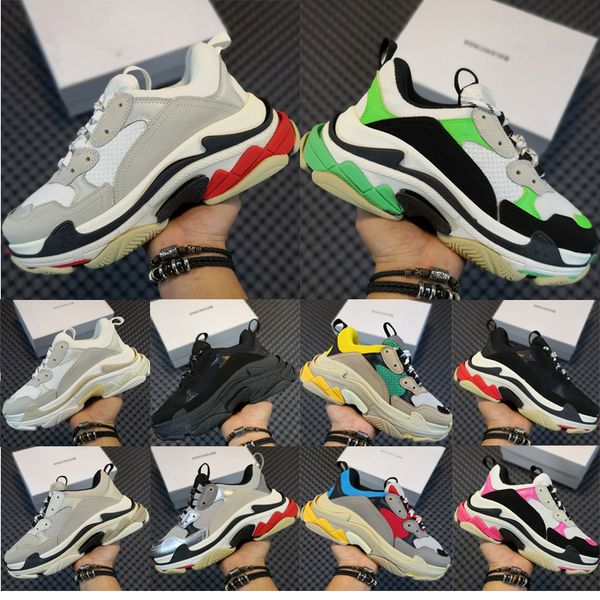ale triple s casual shoes designer platform sneakers men women 17fw paris chaussures vintage dad shoe white black cream yellow red mens trai
ale triple s casual shoes designer platform sneakers men women 17fw paris chaussures vintage dad shoe white black cream yellow red mens trai