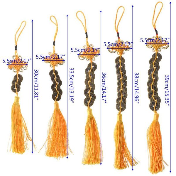 chinese knot feng shui lucky wealth 3/6/8/9/10 coins for home car hanging tassel b85c
chinese knot feng shui lucky wealth 3/6/8/9/10 coins for home car hanging tassel b85c