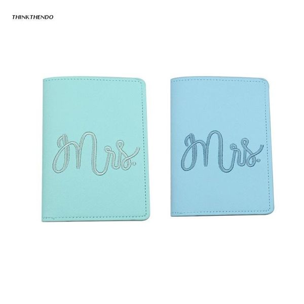 card holders portable mrs bride married wedding honeymoon leather passport case holder travel protector for women girls, Brown;gray
card holders portable mrs bride married wedding honeymoon leather passport case holder travel protector for women girls, Brown;gray