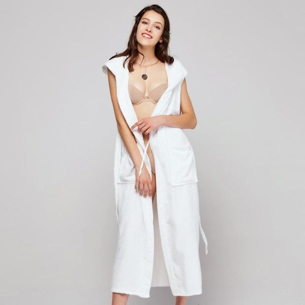 women's sleepwear loose casual nightgown women hooded robe gown sleeveless el bathrobe cotton terry towel home clothing with belt, Black;red
women's sleepwear loose casual nightgown women hooded robe gown sleeveless el bathrobe cotton terry towel home clothing with belt, Black;red