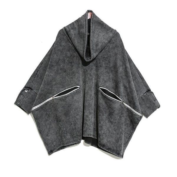 women's hoodies & sweatshirts korean style women winter gray plus size pullover casual sweatshirt pocket batwings sleeve loose cloak, Black
women's hoodies & sweatshirts korean style women winter gray plus size pullover casual sweatshirt pocket batwings sleeve loose cloak, Black