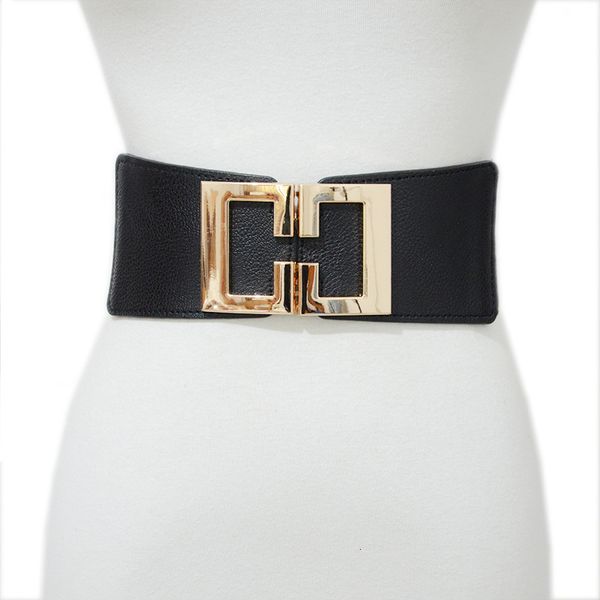 women's waist belt, leisure decoration, metal square buckle, elastic belt, waist cover, skirt and coat, Black;brown
women's waist belt, leisure decoration, metal square buckle, elastic belt, waist cover, skirt and coat, Black;brown