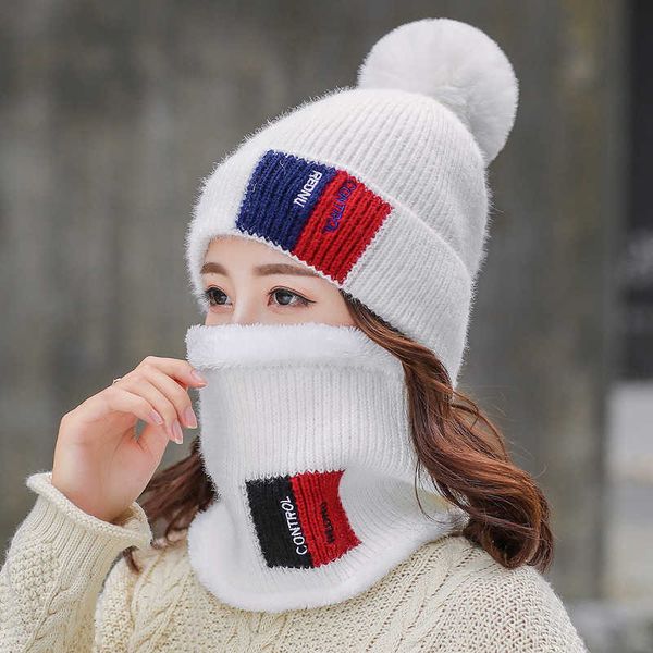 hat female knitted warm wool hat in autumn and winter korean version with ffy ball cover winter double color code, Blue;gray
hat female knitted warm wool hat in autumn and winter korean version with ffy ball cover winter double color code, Blue;gray