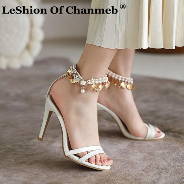 sandals leshion of chanmeb summer beach bohemian metal pearls chain stiletto thin high heels for women narrow band shoes 50, Black
sandals leshion of chanmeb summer beach bohemian metal pearls chain stiletto thin high heels for women narrow band shoes 50, Black