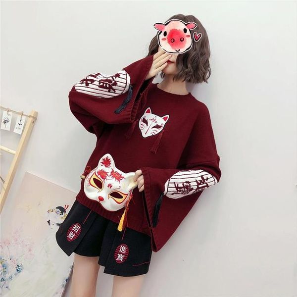 winter high street women sweater pullover embroidered trend round neck knit short slim outwear christmas clothes, White;black
winter high street women sweater pullover embroidered trend round neck knit short slim outwear christmas clothes, White;black