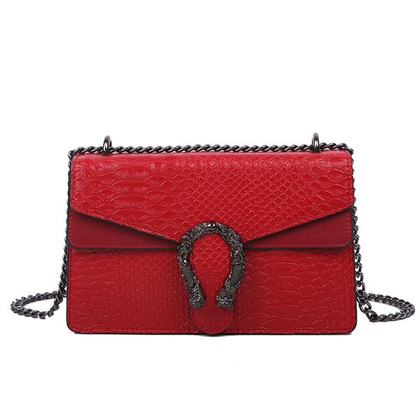 Image of 2021 Womens Bag handbag Brand designer handbags Limited Style Chain PU Leather Shoulder Diagonal Crossbody bags