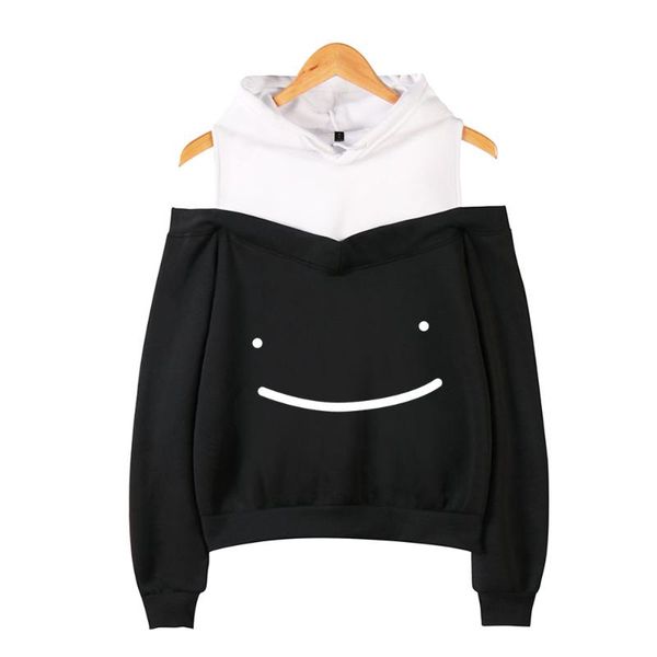 women's hoodies & sweatshirts dreamwastaken sweatshirt women off-shoulder hoodie streetwear kpop clothes spring autumn casual, Black
women's hoodies & sweatshirts dreamwastaken sweatshirt women off-shoulder hoodie streetwear kpop clothes spring autumn casual, Black