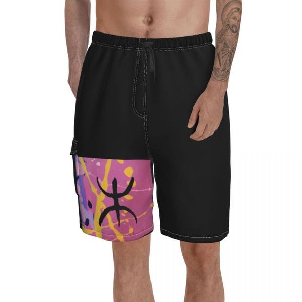 men's shorts pocket beach pants amazigh flag splash abstract kabyle gift berber breathable quick dry print male, White;black
men's shorts pocket beach pants amazigh flag splash abstract kabyle gift berber breathable quick dry print male, White;black