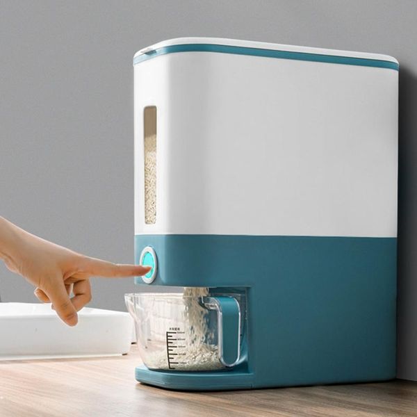 storage bottles & jars automatic plastic cereal dispenser box measuring cup kitchen food tank rice container organizer grain
storage bottles & jars automatic plastic cereal dispenser box measuring cup kitchen food tank rice container organizer grain