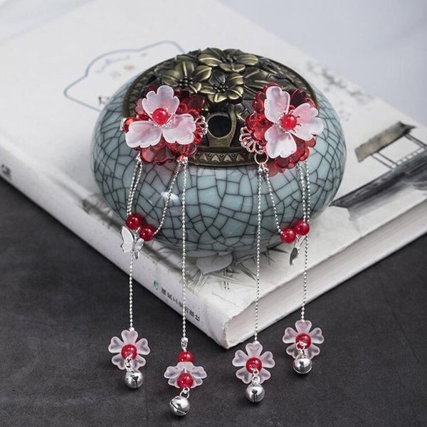 hair clips & barrettes 2 pcs flower vintage clip girl tassel hairpin hanfutraditional headdress handmade, Golden;silver
hair clips & barrettes 2 pcs flower vintage clip girl tassel hairpin hanfutraditional headdress handmade, Golden;silver