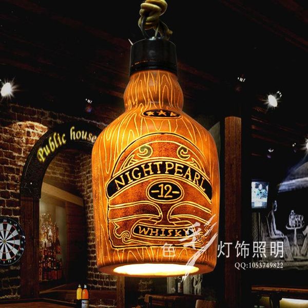 pendant lamps fashion vintage wine bottle suspension luminaire lights lamparas personalized bar decoration lamp hanglamp
pendant lamps fashion vintage wine bottle suspension luminaire lights lamparas personalized bar decoration lamp hanglamp