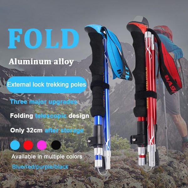 trekking poles aluminum alloy fold walking sticks climbing stick for tourism and hiking old man crutches accessories self defense
trekking poles aluminum alloy fold walking sticks climbing stick for tourism and hiking old man crutches accessories self defense