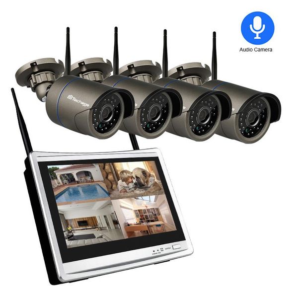 techage 4ch 1080p wireless 12" lcd monitor nvr audio record cctv camera kit 2mp wifi home security system eseecloud p2p 2tb hdd
techage 4ch 1080p wireless 12" lcd monitor nvr audio record cctv camera kit 2mp wifi home security system eseecloud p2p 2tb hdd