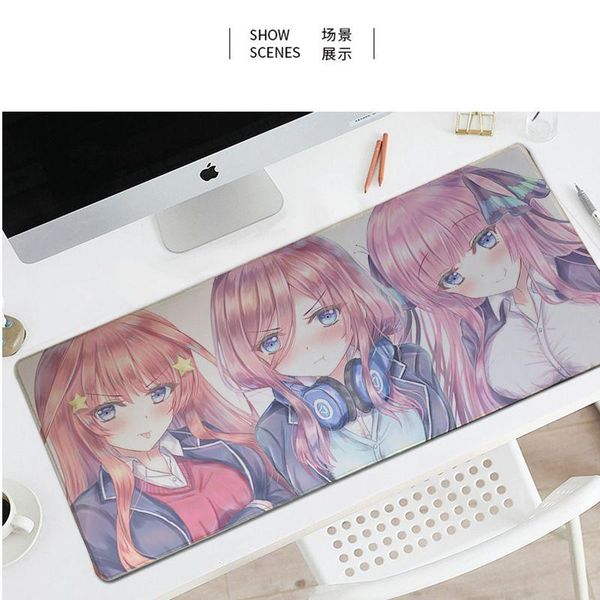 mouse pads & wrist rests large anime girl the quintessential quintuplets mousepad gamer otaku kawaii xl pad cartoon 70x30cm computer keyboar
mouse pads & wrist rests large anime girl the quintessential quintuplets mousepad gamer otaku kawaii xl pad cartoon 70x30cm computer keyboar
