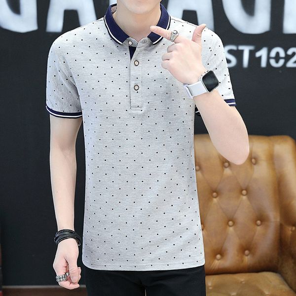 ew summer short korean fashion pure cotton slim solid color polo shirt men's half sleeve t-shirt, White;black
ew summer short korean fashion pure cotton slim solid color polo shirt men's half sleeve t-shirt, White;black