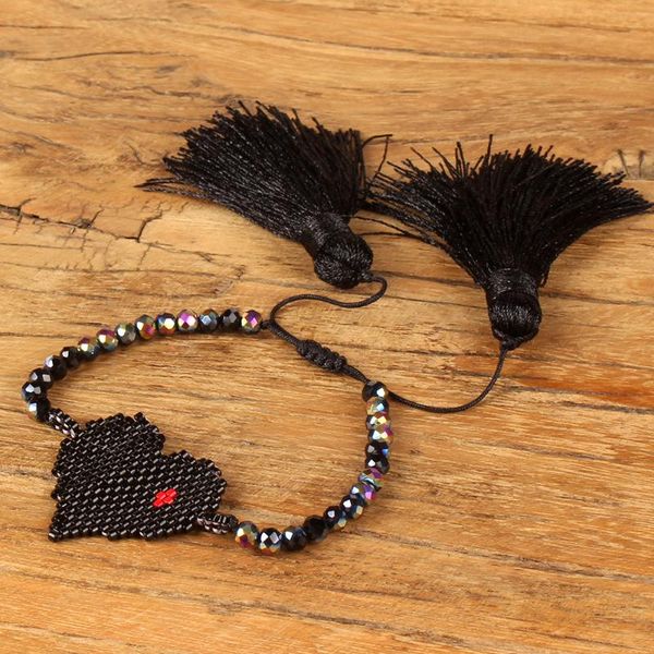 charm bracelets go2boho pulseras miyuki bracelet heart delica beads bileklik black crystal jewelry 2021 women handmade gift, Golden;silver
charm bracelets go2boho pulseras miyuki bracelet heart delica beads bileklik black crystal jewelry 2021 women handmade gift, Golden;silver