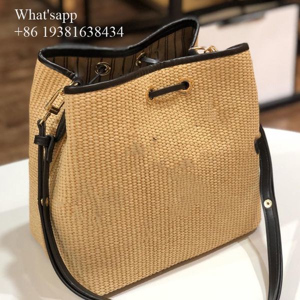 evening bags 2021 fashion straw woven shoulder bucket classic splicing simplicity pure large capacity for women
evening bags 2021 fashion straw woven shoulder bucket classic splicing simplicity pure large capacity for women