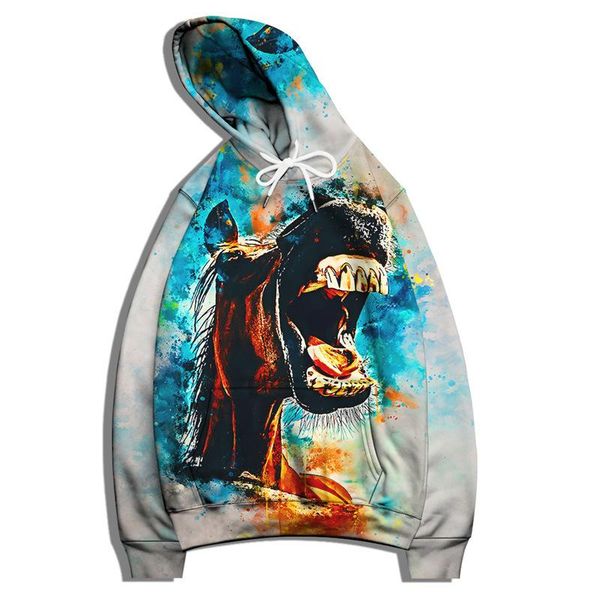 men's hoodies & sweatshirts big size 5xl 6xl men/women hoodie mustang horse animal 3d digital print hip hop streetwear oversize wear tr, Black 
men's hoodies & sweatshirts big size 5xl 6xl men/women hoodie mustang horse animal 3d digital print hip hop streetwear oversize wear tr, Black