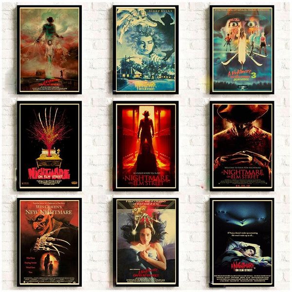 paintings a nightmare on elm poster prints horror movie painting retro/vintage print murals wall art decor canvas cafe room
paintings a nightmare on elm poster prints horror movie painting retro/vintage print murals wall art decor canvas cafe room