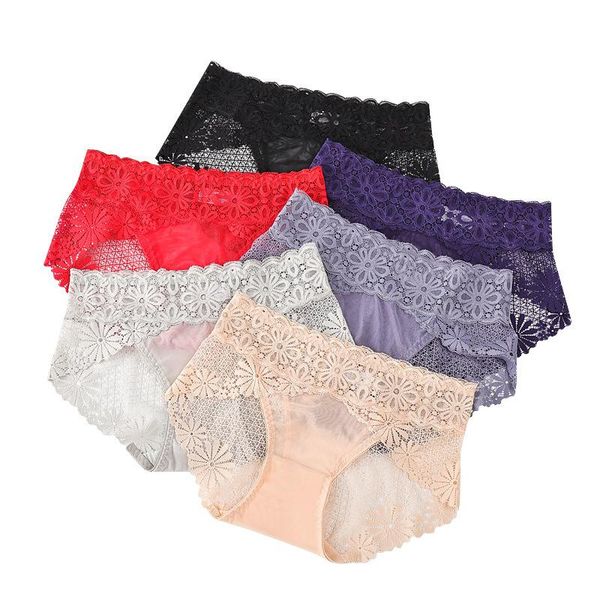 women's panties underwear nylon no trace comfortable breathable lace translucent mid waist ladies hip lift flower pattern, Black;pink
women's panties underwear nylon no trace comfortable breathable lace translucent mid waist ladies hip lift flower pattern, Black;pink