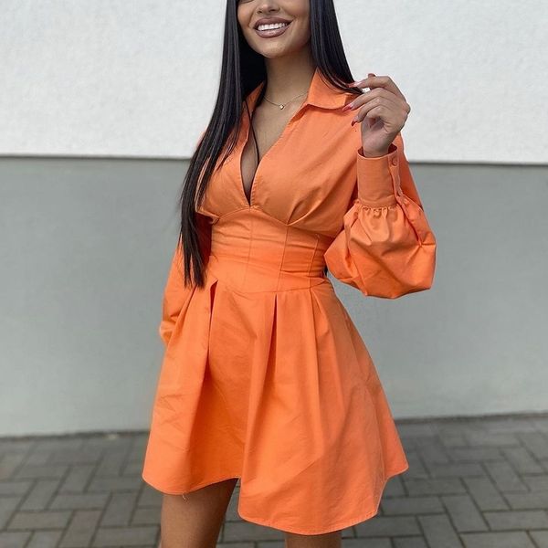 women's t-shirt vintage women elegant orange slim dresses 2021 summer fashion ladies high waist v neck dress sweet girls chic me59, White
women's t-shirt vintage women elegant orange slim dresses 2021 summer fashion ladies high waist v neck dress sweet girls chic me59, White