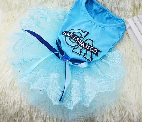 spring and summer new dog clothes skirt pet blue dress skirt
spring and summer new dog clothes skirt pet blue dress skirt