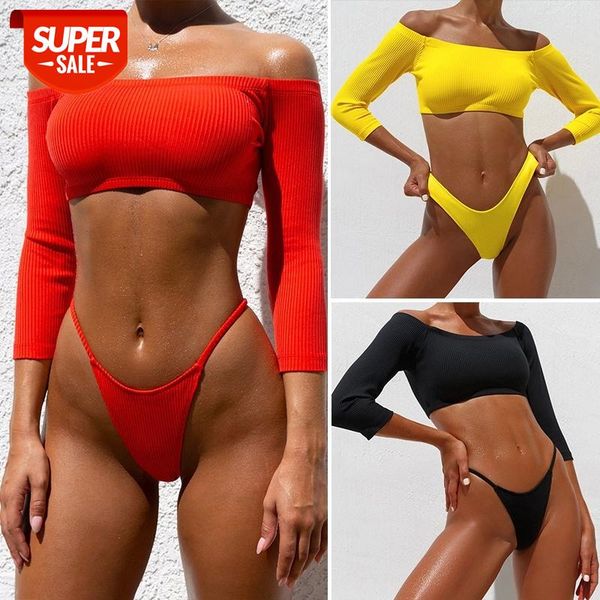 off shoulder bikini female beach wear push up swimwear women bathing suit thong swimsuit female 2019 ribbed swimsuit #jg7l, White;black
off shoulder bikini female beach wear push up swimwear women bathing suit thong swimsuit female 2019 ribbed swimsuit #jg7l, White;black